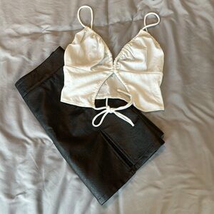 Princess Polly going out outfit, skirt + tank